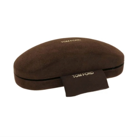 NEW FT5784-D-B 072 TOM FORD TF5784-D-B 072 WOMEN ROUND BEIGE CLEAR EYEGLASSES - Picture 3 of 3